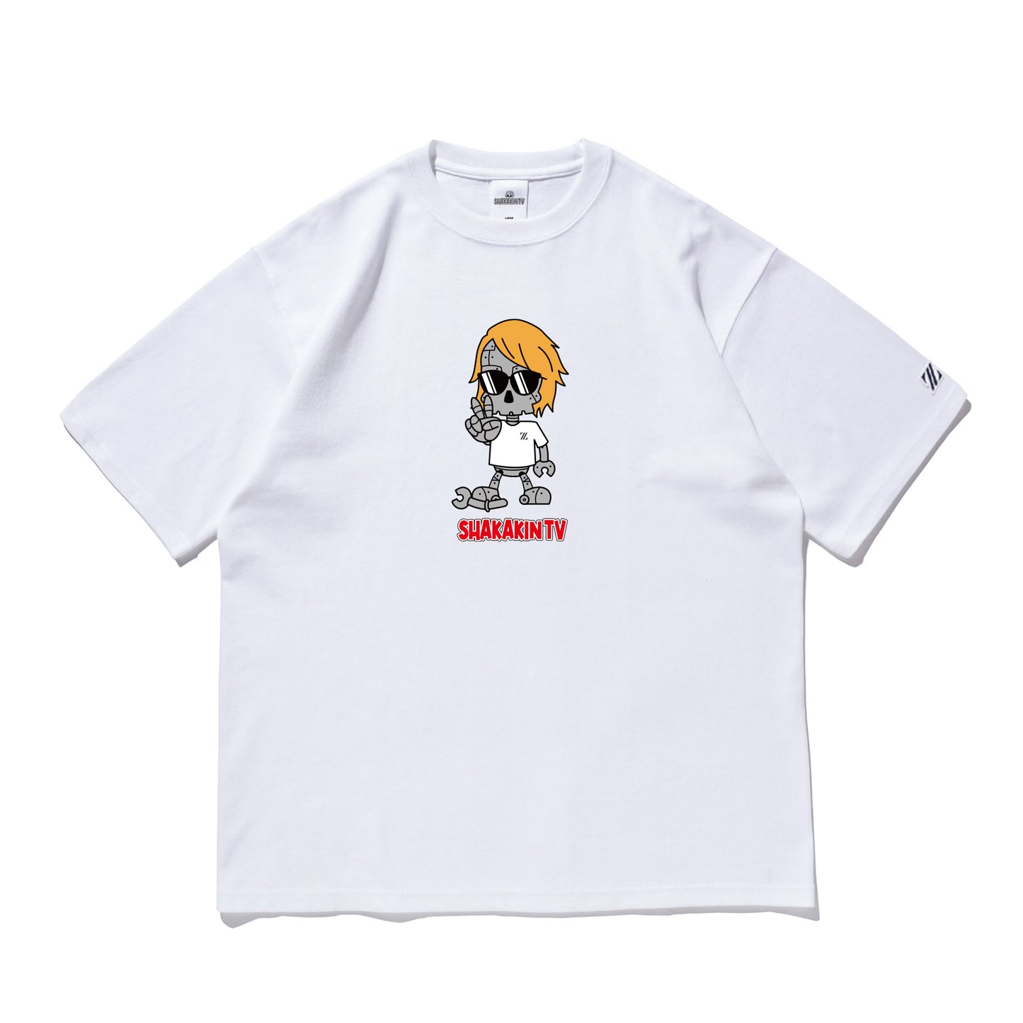 SHAKA × ZETA 1ST ANNIVERSARY TEE / WHITE