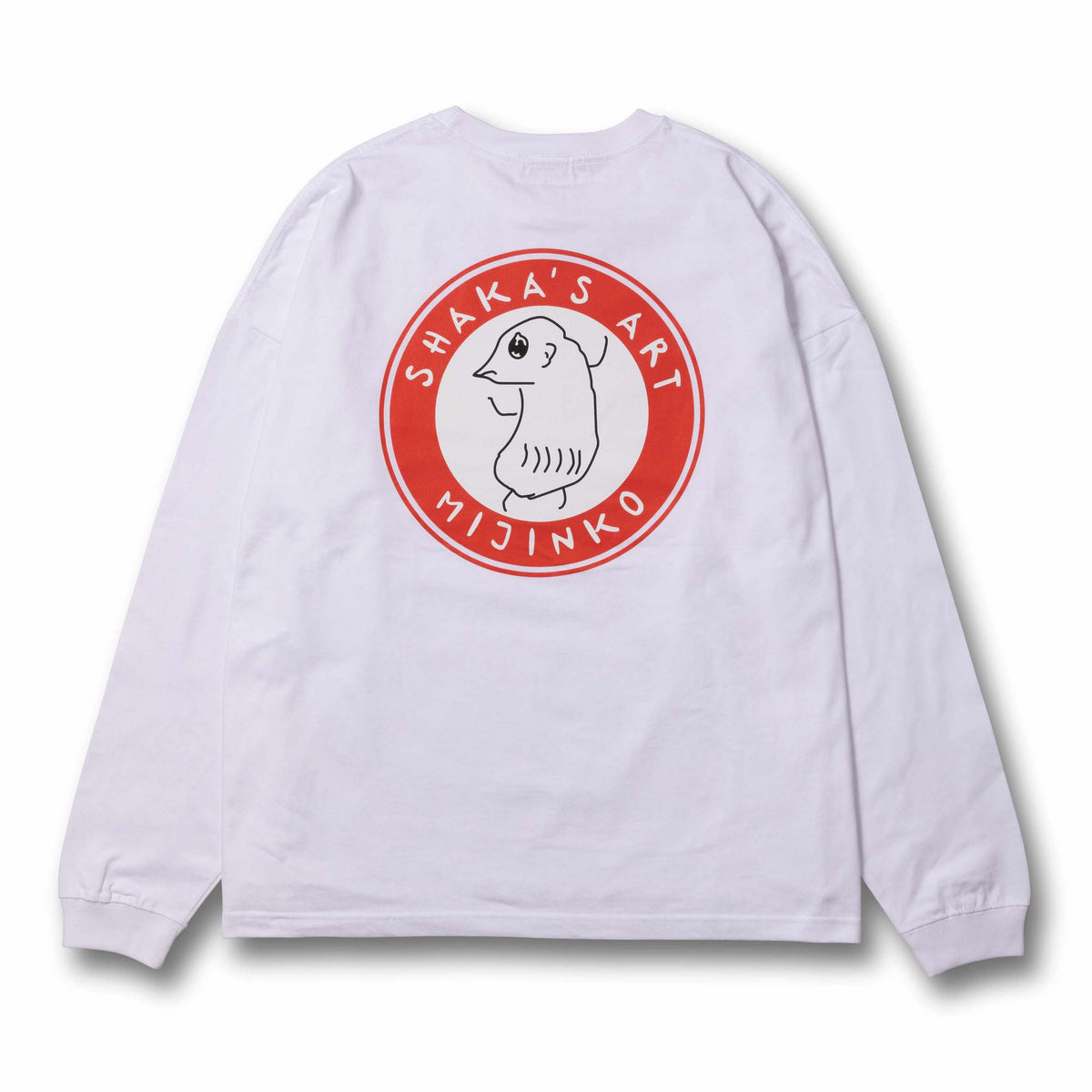 MIJINKO BIG L/S TEE / WHITE – SHAKA STORE