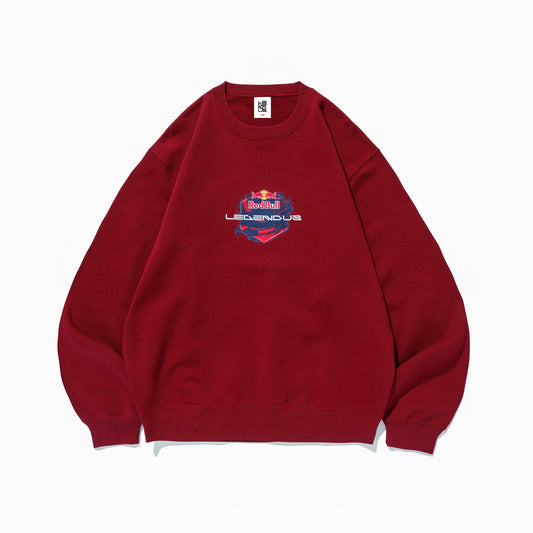 Red Bull LEGENDUS CREW NECK SWEAT / RED