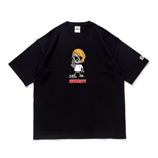 SHAKA × ZETA 1ST ANNIVERSARY TEE / BLACK