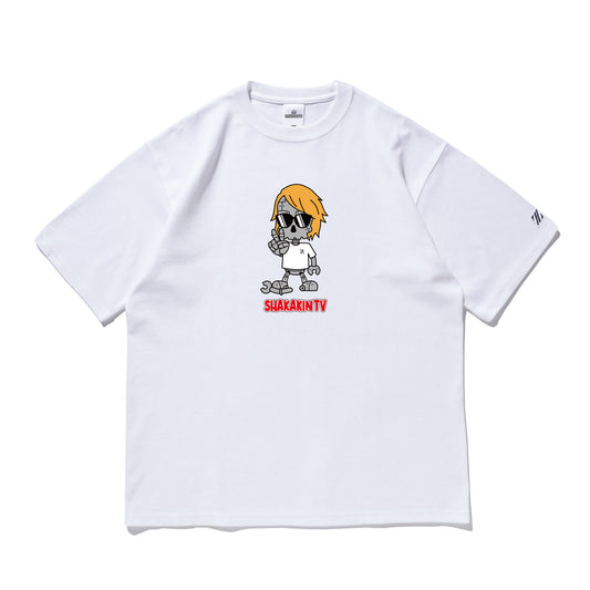 SHAKA × ZETA 1ST ANNIVERSARY TEE / WHITE