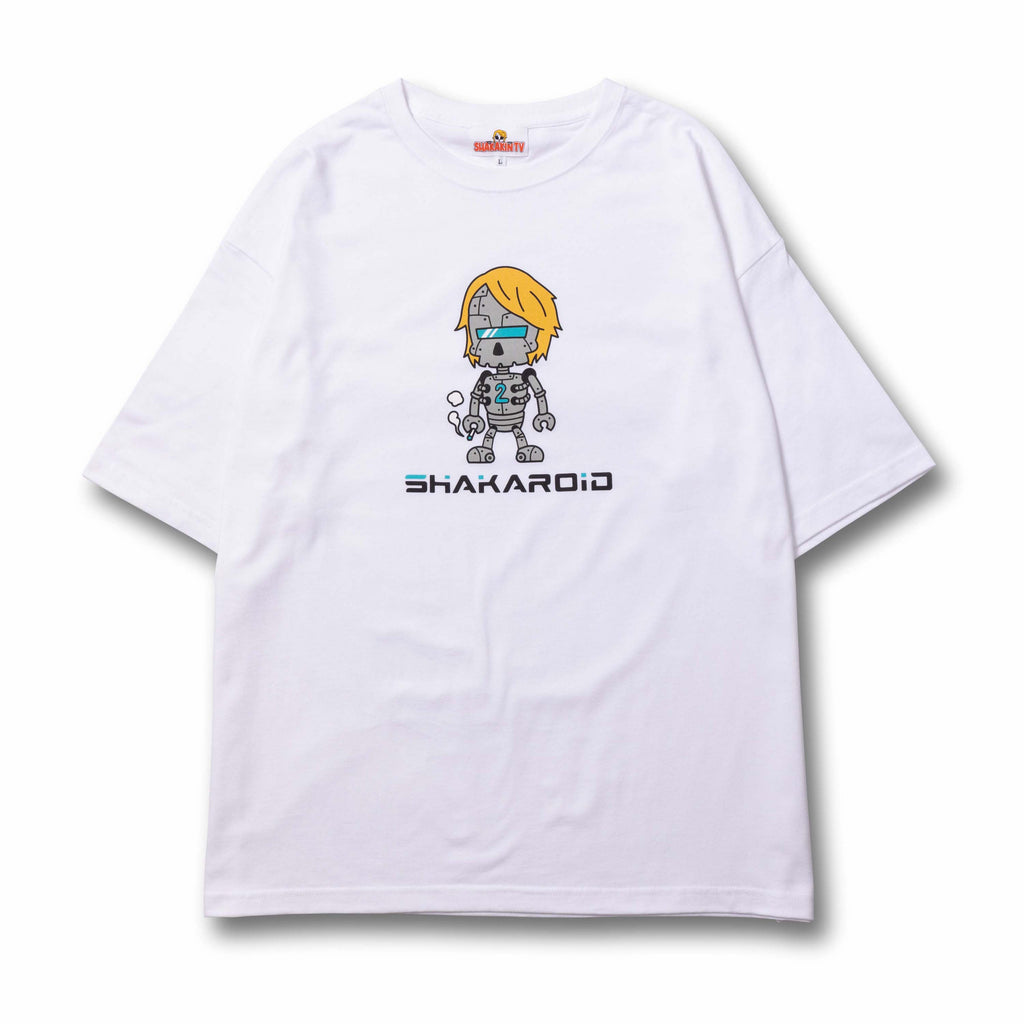 SHAKAROID TEE / WHITE