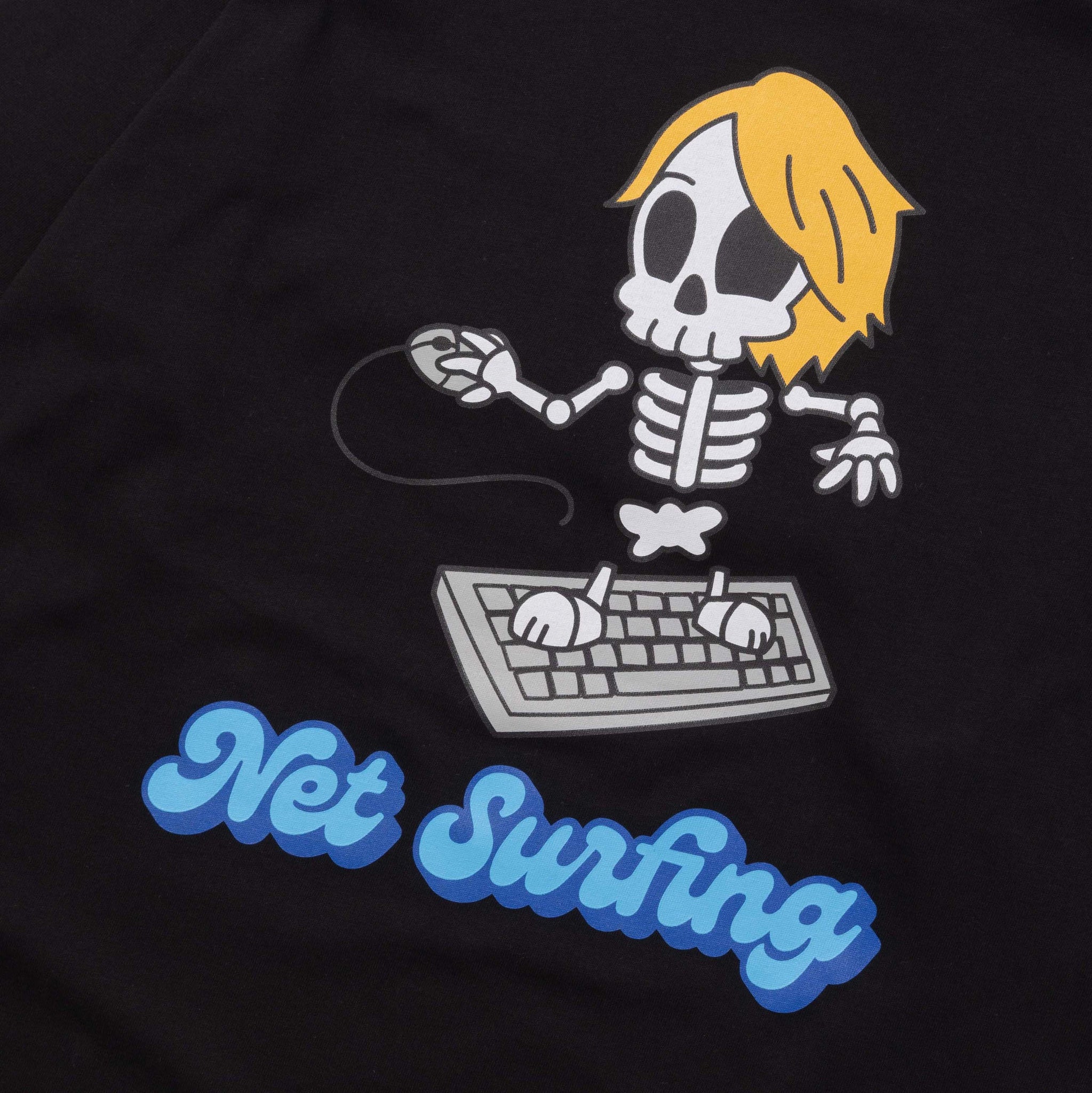 NET SURFING TEE / BLACK